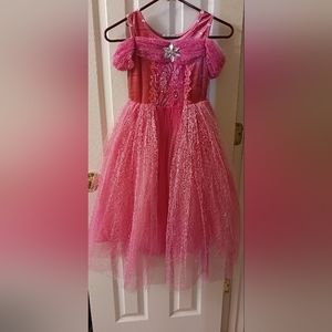 Trish Skully Princess Dress, Size 6, Pink